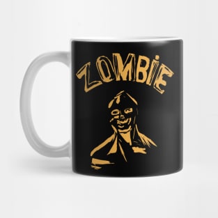 Zombie horror art vintage Mug